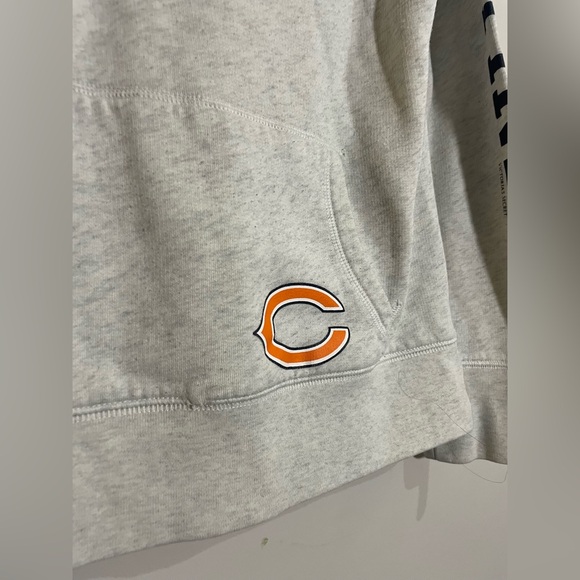 VICTORIA SECRET PINK Chicago Bears Quarter Zip Sweatshirt - Picture 2 of 6